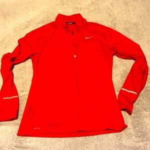 Nike running pullover Dri fit sz L